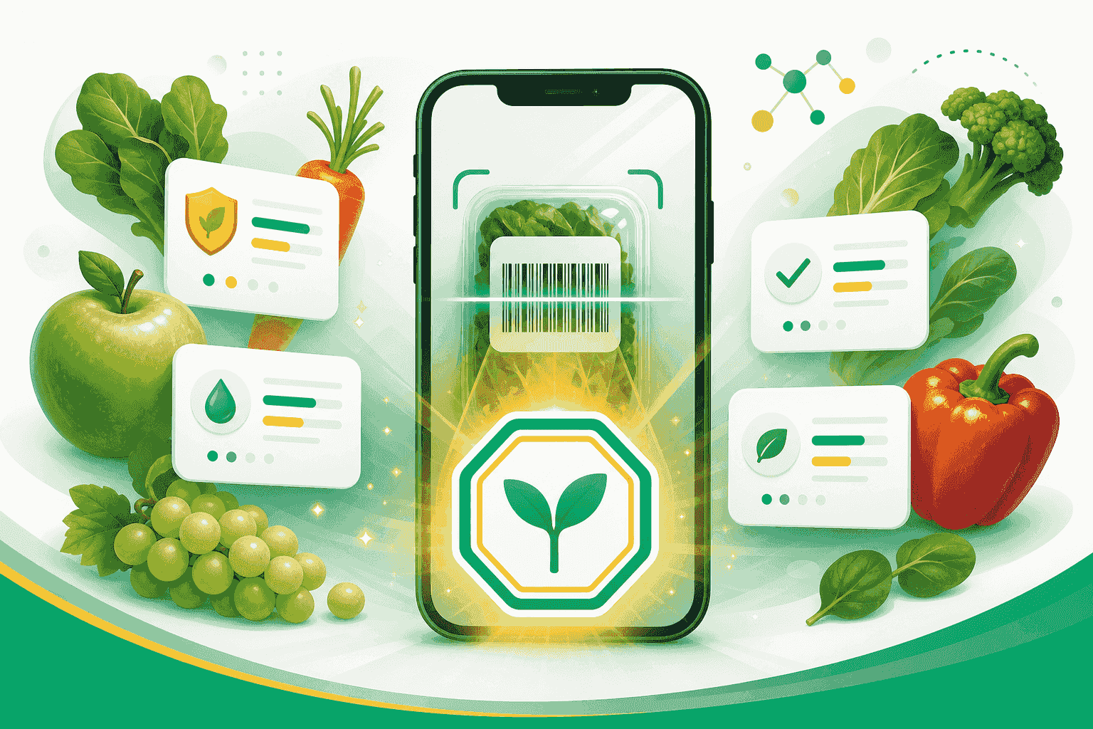 GMOScan turning a scanned food label into a clear food intelligence score