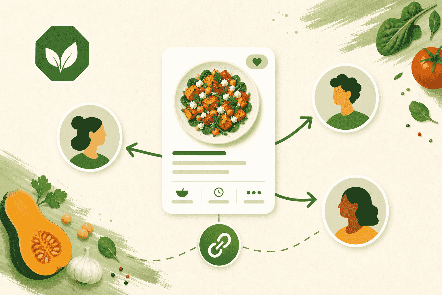 Share a meal or recipe
